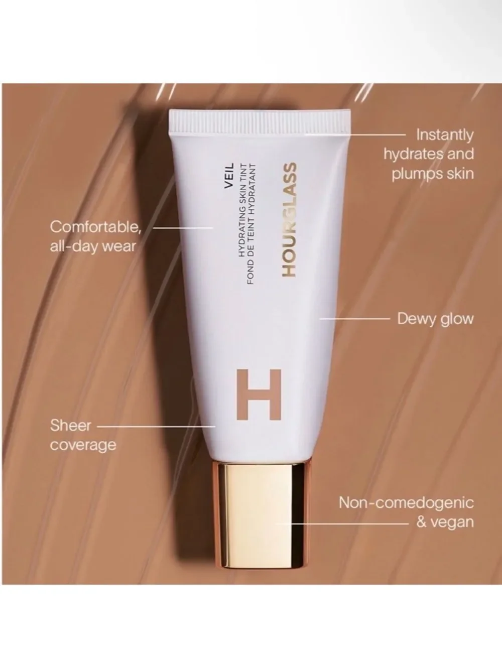 ⌛️🆕 NIB Hourglass Veil Hydrating Skin Tint 3